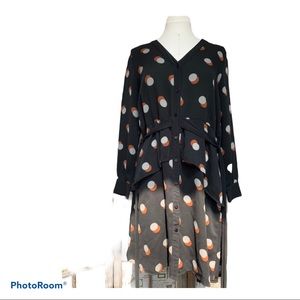 Sabie Polka Dot Dress Size Small